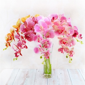 D1142デンドロビウム花人工蘭リアルタッチ卸売装飾用 - Product Image 6