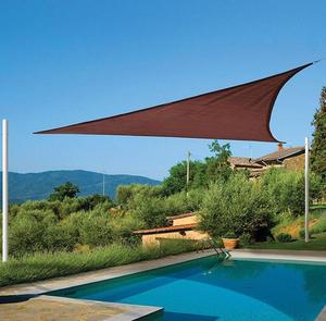 Waterproof Triangular Patio <strong>Sun</strong> Shade <strong>Sail</strong> Combination Net Awning <strong>Canopy</strong> - Product Image 2