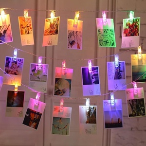 Foto Clip <span class=keywords><strong>de</strong></span> cadena <span class=keywords><strong>Led</strong></span> <span class=keywords><strong>guirnalda</strong></span> <span class=keywords><strong>de</strong></span> luz para fiesta <span class=keywords><strong>de</strong></span> boda Casa Decor - Product Image 2