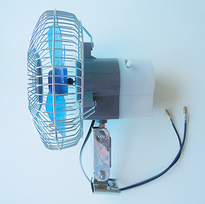 El mercado de la India del coche de 12v dc ventilador medio cerrado metal guardia camión ventilador - Product Image 3