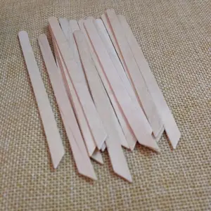 11 cm lungo legno craft sticks chiodo di legno bastone con una estremità appuntita