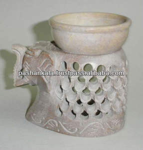 Brûleur d'huile aromatique en forme d'éléphant, diffuseurs d'huile aromatique parfumée - Product Image 1