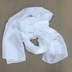 Habotai, tissu 100% en <span class=keywords><strong>soie</strong></span> blanche, écharpe de 8mm, vente en gros - Product Image 1