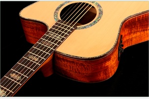 41" sólido pino blanco madera cortada <span class=keywords><strong>guitarra</strong></span> acústica <span class=keywords><strong>guitarra</strong></span> de alta calidad - Product Image 2