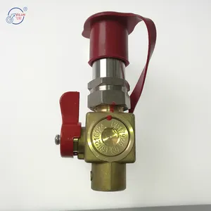 Fabricante de gas de alta presión control manual cilindro cng válvula