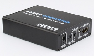 Haute qualité noir connecter cvbs/s-vidéo <span class=keywords><strong>sortie</strong></span> HDTV à mini av <span class=keywords><strong>2</strong></span> <span class=keywords><strong>hdmi</strong></span> convertisseur - Product Image 1