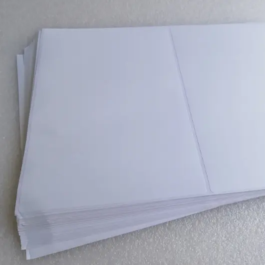 Etiqueta de papel térmica adesiva, itens diretos de fábrica