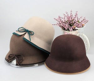 Winter's Wholesale Mrs. cloche wool hub Felt hats - Product Image 1