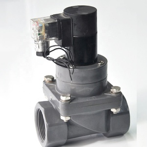 Van <span class=keywords><strong>Solenoid</strong></span> AC220V UPVC/CPVC Cho Amoniac Kiềm Nhiệt Độ Thấp Tăng - Product Image 5