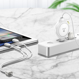 Nuovo Design One-click di Recupero Singolo Lato Tirare A Scomparsa 3 in 1 Cavo di Ricarica USB Per Android <span class=keywords><strong>iPhone</strong></span> Tipo <span class=keywords><strong>c</strong></span> - Product Image 3