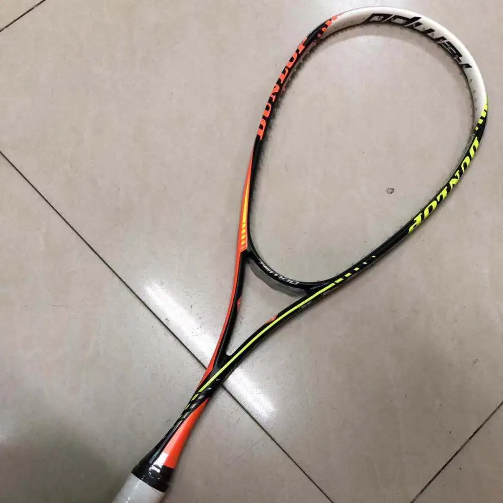Composite One-piece Squash Racket/racquet Wholesale Custom High Quality Graphite/carbon Fiber Outdoor Head Light Red,black