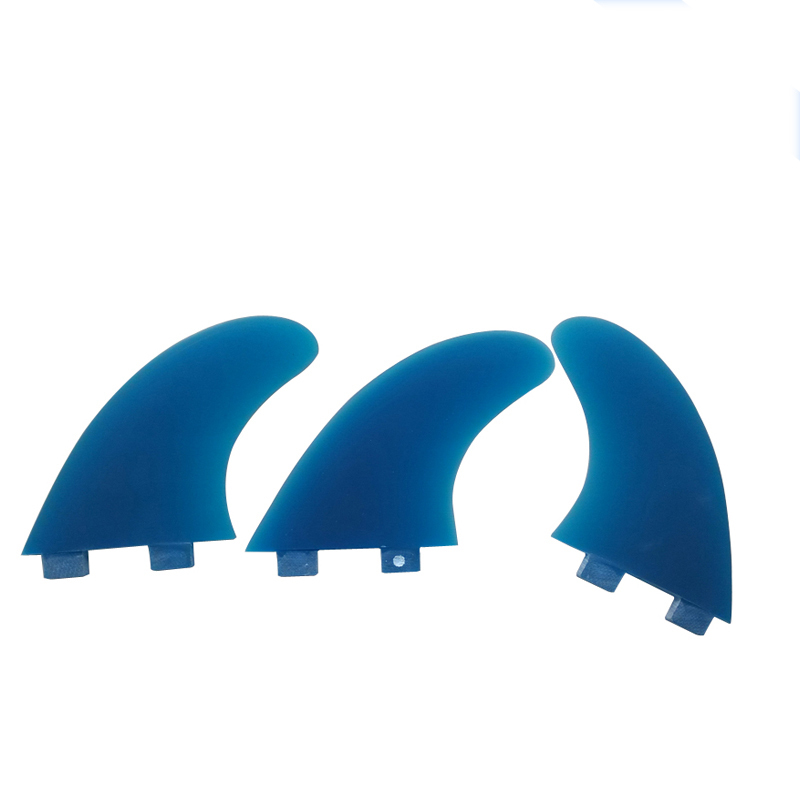 En gros Surf Ailerons En Fiber De Verre Bleu Ailerons De Planche De Surf