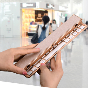 Pliable <span class=keywords><strong>rose</strong></span> or sans fil bluetooth clavier pour samsung galaxy tab 3 t310 - Product Image 4