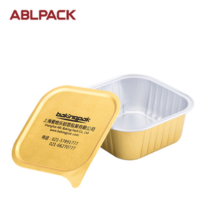 Cuadrados desechables envases de aluminio de alimentos <span class=keywords><strong>para</strong></span> <span class=keywords><strong>llevar</strong></span> contenedores de alimentos - Product Image 3