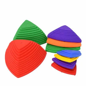 Kleuterschool Plastic Eenhoorn Vormen Aansluiten Speelgoed Grote Kinderen Game Set Training Balance Speelgoed Plastic Balancing Stap Steen