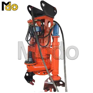 220v electric motor with hydraulic driven 12"16'' submersible cast iron centrifugal sand suction dredger pump for excavator