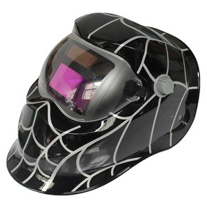 Casco <span class=keywords><strong>de</strong></span> Soldadura Personalizado con Energía Solar, Diseño <span class=keywords><strong>de</strong></span> Moda en Color Rojo, Máscara <span class=keywords><strong>de</strong></span> Spider-Man - Product Image 2