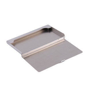 Nouveau En Acier Inoxydable Titulaire de la <span class=keywords><strong>Carte</strong></span> D'affaires Cas Hommes <span class=keywords><strong>Carte</strong></span> D'<span class=keywords><strong>identité</strong></span> Porte - Product Image 4