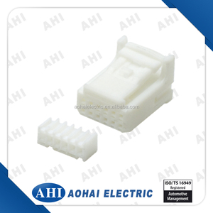 Blanco 12 pin de plástico para mujer mazo de cables auto PBT conector resistente <span class=keywords><strong>al</strong></span> agua - Product Image 1