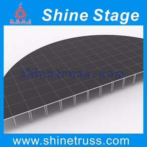 Top sécurité chorale scène mobile En Aluminium concert stade portable Utilisé stade pour vente - Product Image 5