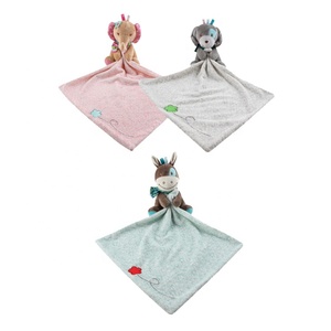 Manta <span class=keywords><strong>de</strong></span> bebé <span class=keywords><strong>de</strong></span> seguridad suave personalizada con <span class=keywords><strong>cabeza</strong></span> <span class=keywords><strong>de</strong></span> animal <span class=keywords><strong>de</strong></span> felpa-PP algodón relleno oso elefante <span class=keywords><strong>mono</strong></span> muñecos <span class=keywords><strong>de</strong></span> animales <span class=keywords><strong>de</strong></span> peluche - Product Image 3
