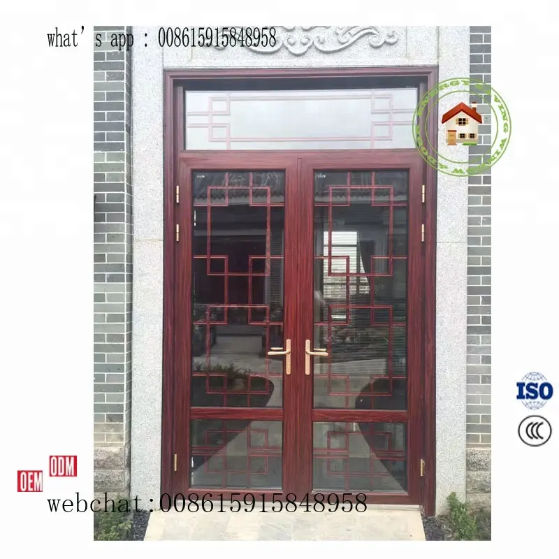 Profil Aluminium Outdoor Pintu, Jendela Ganda Di Foshan