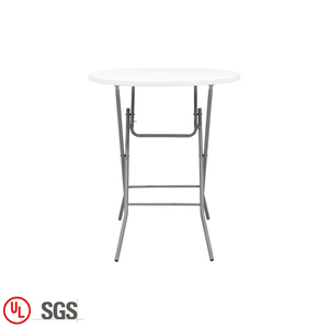 Portatile a casa di Plastica 95 CENTIMETRI Rotonda <span class=keywords><strong>Bar</strong></span> per La Colazione Da Pranzo Tavolo Pieghevole Mobili, 110 CENTIMETRI di Altezza - Product Image 2