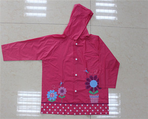 Children Waterproof Pvc Rain Poncho <strong>Kids</strong> <strong>Raincoat</strong> - Product Image 5