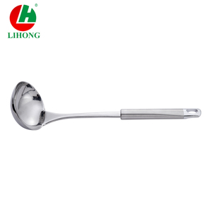 บิ๊กสแตนเลสโลหะซุปทัพพีที่มีด้ามยาว - Product Image 2