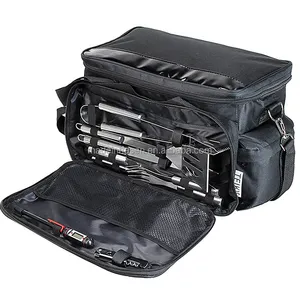 Kit d'accessoires pour barbecue, ensemble d'outils pour BBQ Grill avec sac glacière imperméable