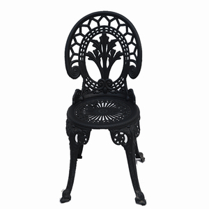 Patio <span class=keywords><strong>Bistro</strong></span> ชุดที่นิยมสวนหล่ออลูมิเนียมเฟอร์นิเจอร์กลางแจ้งโลหะ,หล่ออลูมิเนียมการออกแบบที่ทันสมัย3ปีรอบ - Product Image 6