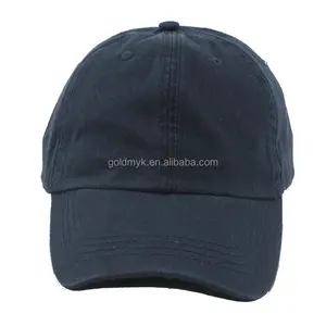 Yüksek kalite 6 panel yapılandırılmamış yıkama polo beyzbol şapkası