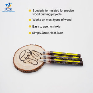 गैर विषैले खोदना मार्कर pyrographygelpen सेट रासायनिक लकड़ी जलती कलम DIY लकड़ी जलती मार्करों कला और शिल्प के लिए एकदम सही - Product Image 6