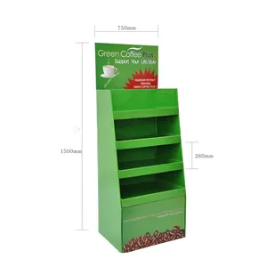 Werbung Shopping Mail Display Stand Papier Display Regal Pop Pappe