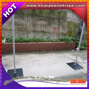 Campione gratuito!!ESI regolabile verticale e barra trasversale fondale per matrimonio tubo e drappo kit in alluminio fondale - Product Image 5