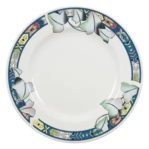 Official Orca Coatings 8" Sublimation Rimmed Ceramic Plates with Design Custom Dinner Plates Personalized Photo Plates