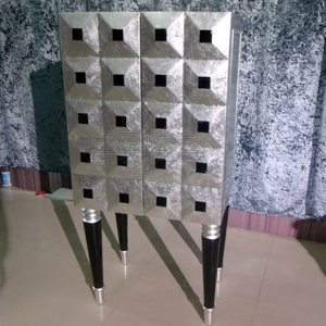 14X14 cm 모조 실버 리프 호일 시트 1000 시트 이탈리아 알루미늄 잎 홈 장식 고품질 - Product Image 5