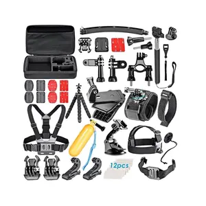 热卖 gopros 4 配件套装，配件 gopros pack combo kit，包括 49 个