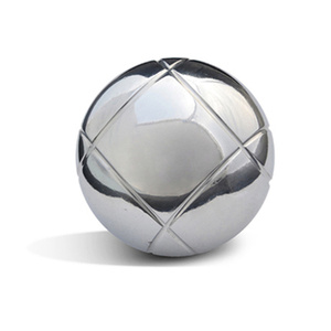 Jeu de boules de bocce en acier inoxydable grand format pour jeu d'action - Product Image 5