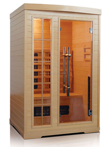 Sauna de infrarrojos KD-5002SC con Hemlock o cedro rojo - Product Image 1