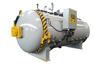 ความดันAutoclaveบ่มวัลคาไนซ์ด้วยไอน้ำไฟฟ้าวัลคาไนซ์Autoclaveสำหรับยางลูกรอกสายเคเบิลรองเท้าสายรัด - Product Image 2