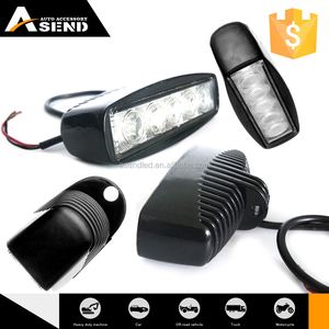 15 w llevó la barra ligera 3 w llevó la luz de trabajo barra ligera campo a través, punto / inundación del LED conducir <span class=keywords><strong>faro</strong></span> - Product Image 1