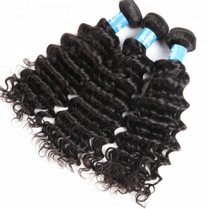 New Arrival Long Last Cuticle Aligned Virgin Hair 10A <strong>Deep</strong> <strong>Wave</strong> Hair <strong>Extension</strong> - Product Image 6