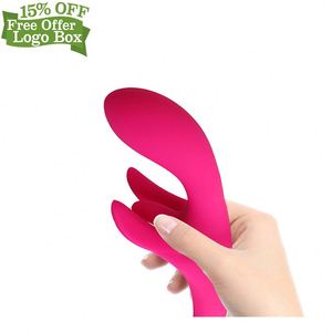Ücretsiz özel kutu-yüksek kaliteli seks kadın tavşan silikon vibratör yapay penis mastürbasyon değnek kadınlar için