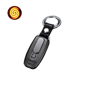 Phong Cách Mới Điện Tử Nhẹ Hơn Arc Nhẹ Hơn Miễn Phí Tùy Chỉnh Dùng Một Lần Torch Nhẹ Keychain Với Ánh Sáng Thuốc Lá Nhẹ Hơn