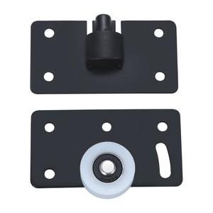 Système de <span class=keywords><strong>porte</strong></span> <span class=keywords><strong>coulissante</strong></span> <span class=keywords><strong>pour</strong></span> armoire, <span class=keywords><strong>rail</strong></span> inférieur à visser - Product Image 1