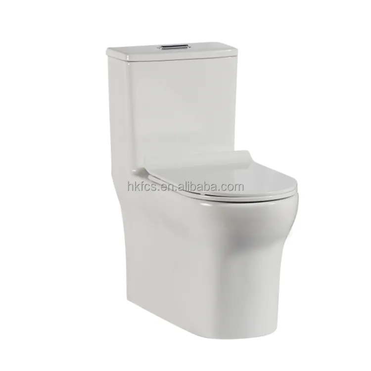 High Efficiency One-Piece Toilet, Dula flush Water Closet 3092