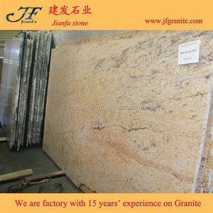 Đẹp Phổ Biến Shivakashi Vàng Và Hồng Granite Tấm