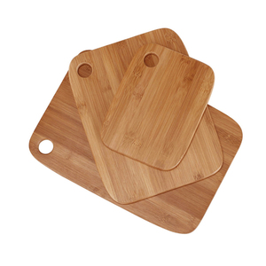 Ensemble de 3 planches à découper en bambou Moso de qualité alimentaire, traitées à l'huile, pour évier de cuisine - Product Image 2