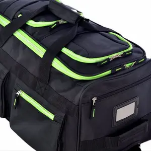 Grande taille sac de voyage pour un voyage classique 8 poche rolling duffel sac meilleure qualité sport polochon sac